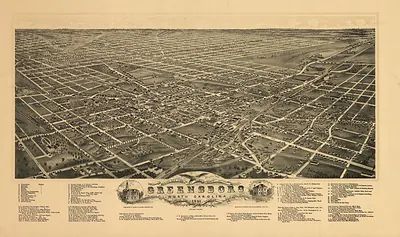 Greensboro, North Carolina, 1891
