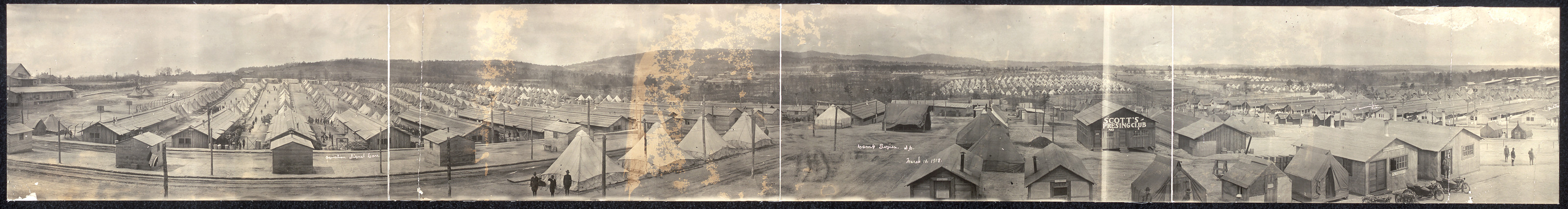 Camp Sevier, South Carolina, 1918, 1918 — historic image