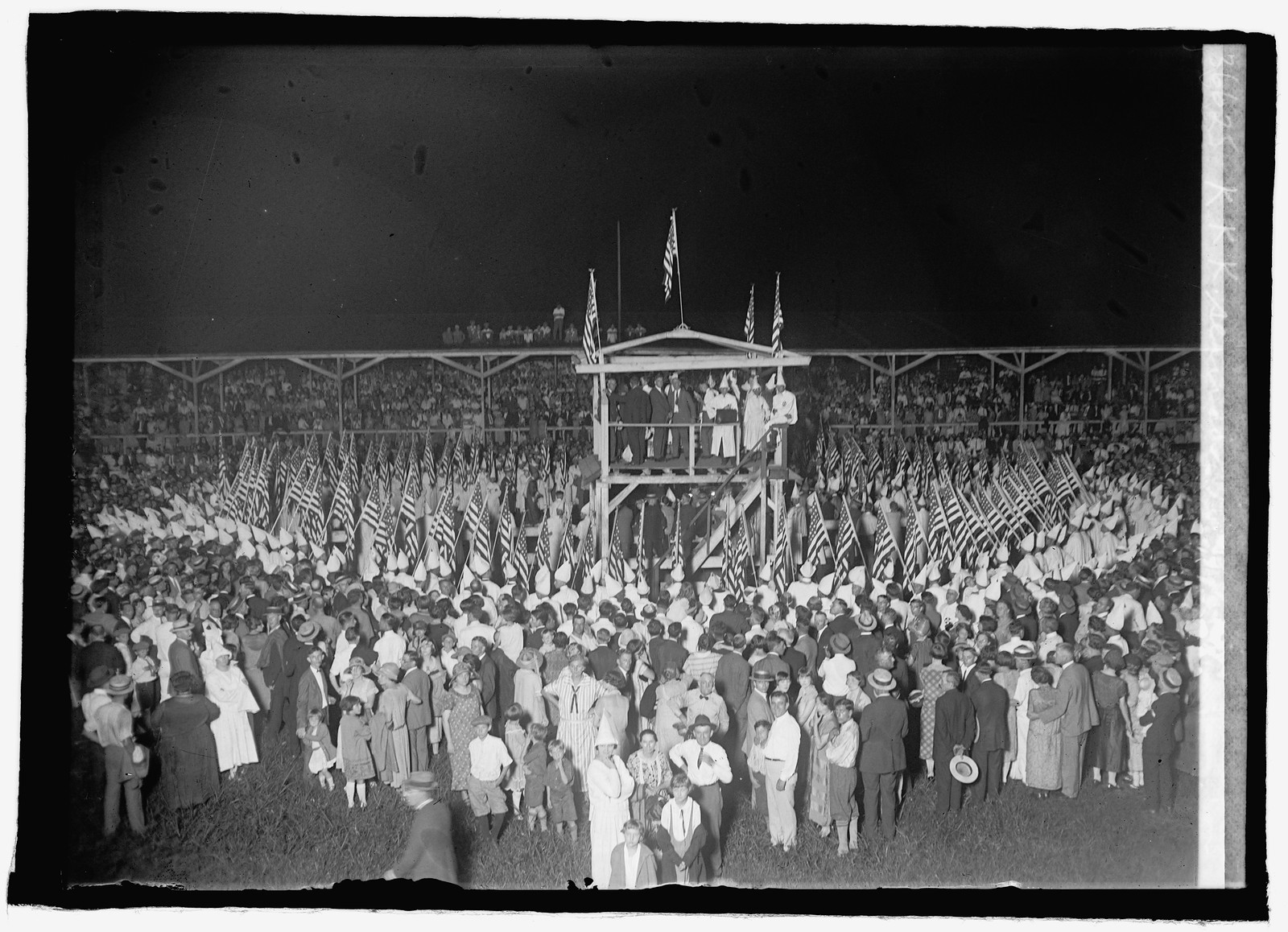 KKK Services, [1925] — historic photograph