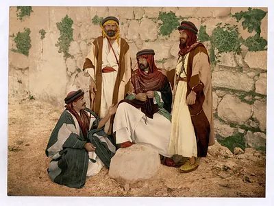 Bedouin group Holy Land