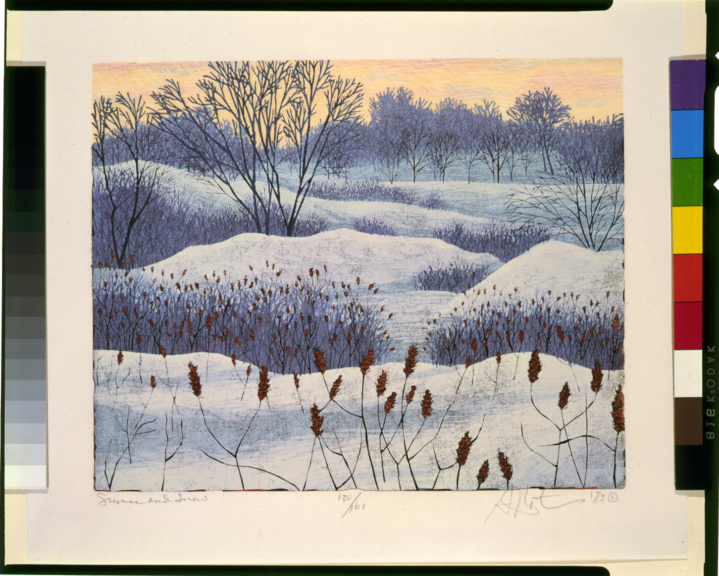 Sumac and snow / G. Mortensen., 1983, c1983. — historic print
