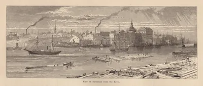 View of Savannah from the River