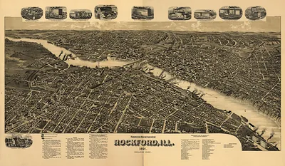 Rockford, Illinois, 1891
