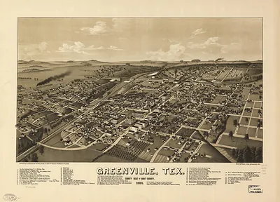 Greenville, Texas, 1886