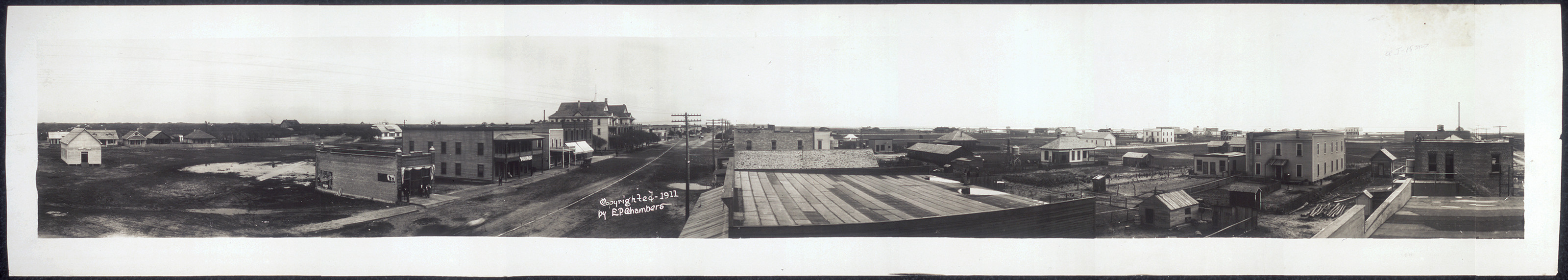 Panoramic view of Aransas Pass, Texas, 1911, 1911 — historic image
