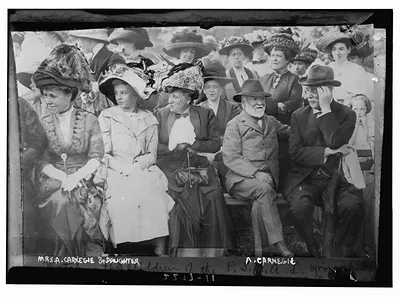 Mrs. A. Carnegie & Daughter; A. Carnegie