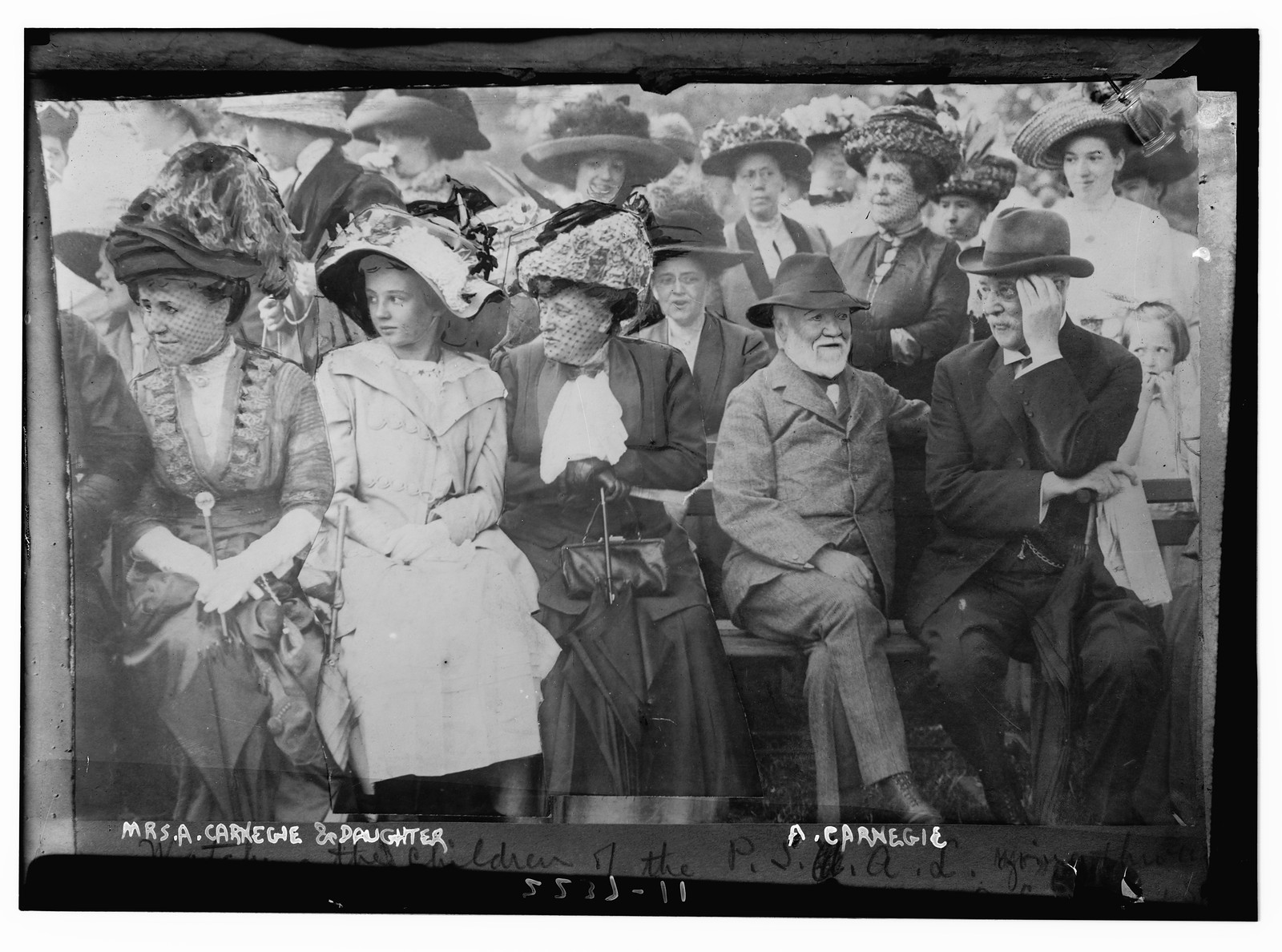 Mrs. A. Carnegie & Daughter; A. Carnegie, n/a — historic photograph