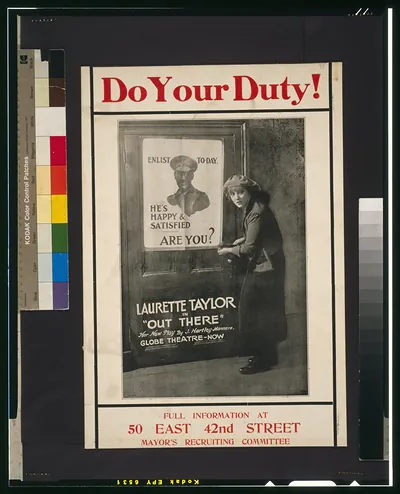 Do your duty! Full information at 50 East 42nd Street, Mayor's Recruiting Committee.