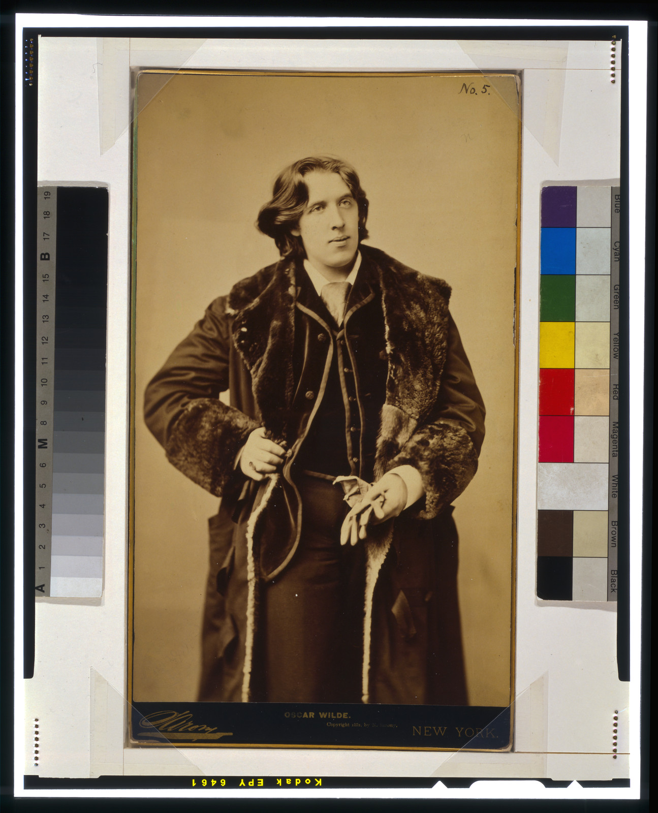 Oscar Wilde / Sarony., c1882. — historic photograph