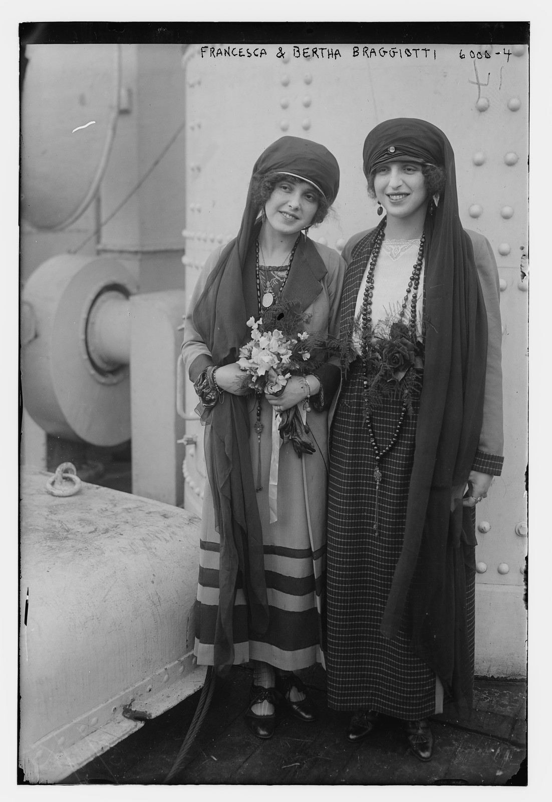 Francesca & Bertha Braggiotti, n/a — historic photograph