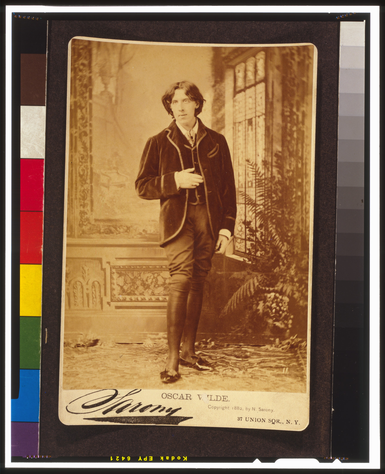 Oscar Wilde / Sarony., c1882. — historic photograph