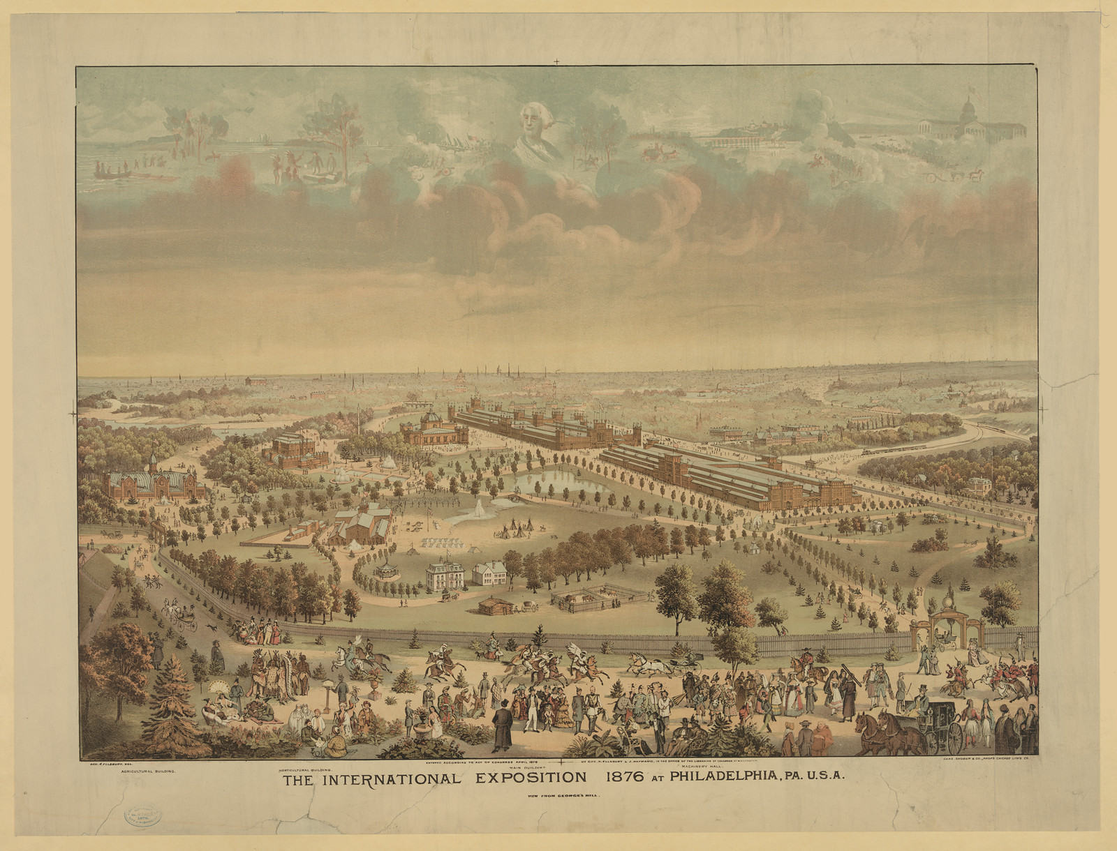 The International Exposition 1876 at Philadelphia, Pa. U.S.A. — historic image