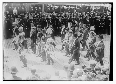 Funeral of King Edward. Roosevelt.