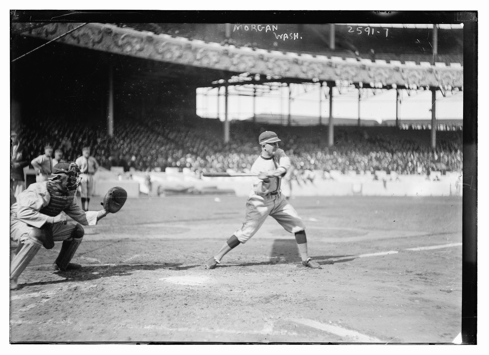 Ray Morgan, Washington AL (baseball), [1913] — historic photograph