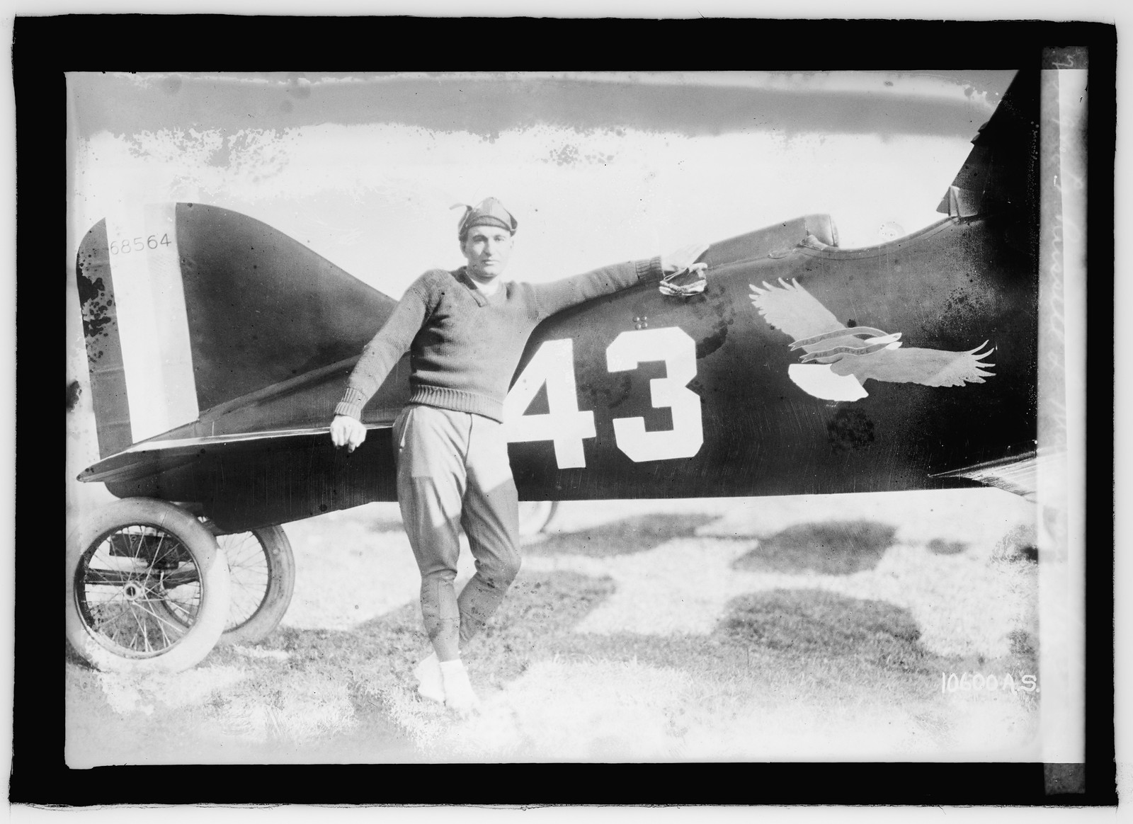 Lt. Russell L. Maughan, 3/28/23, [19]23 March 28. — historic photograph