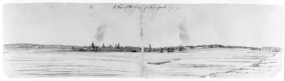 E. view of the city of New York, or: 41 S. view of the city of New York.