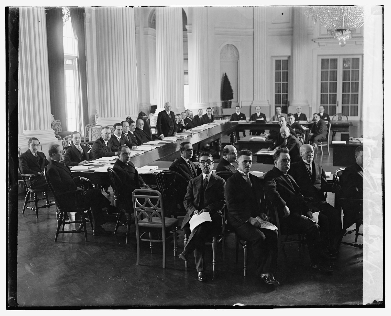 Pan Am. Trademark conf., 2/11/29, [19]29 February 11. — historic photograph