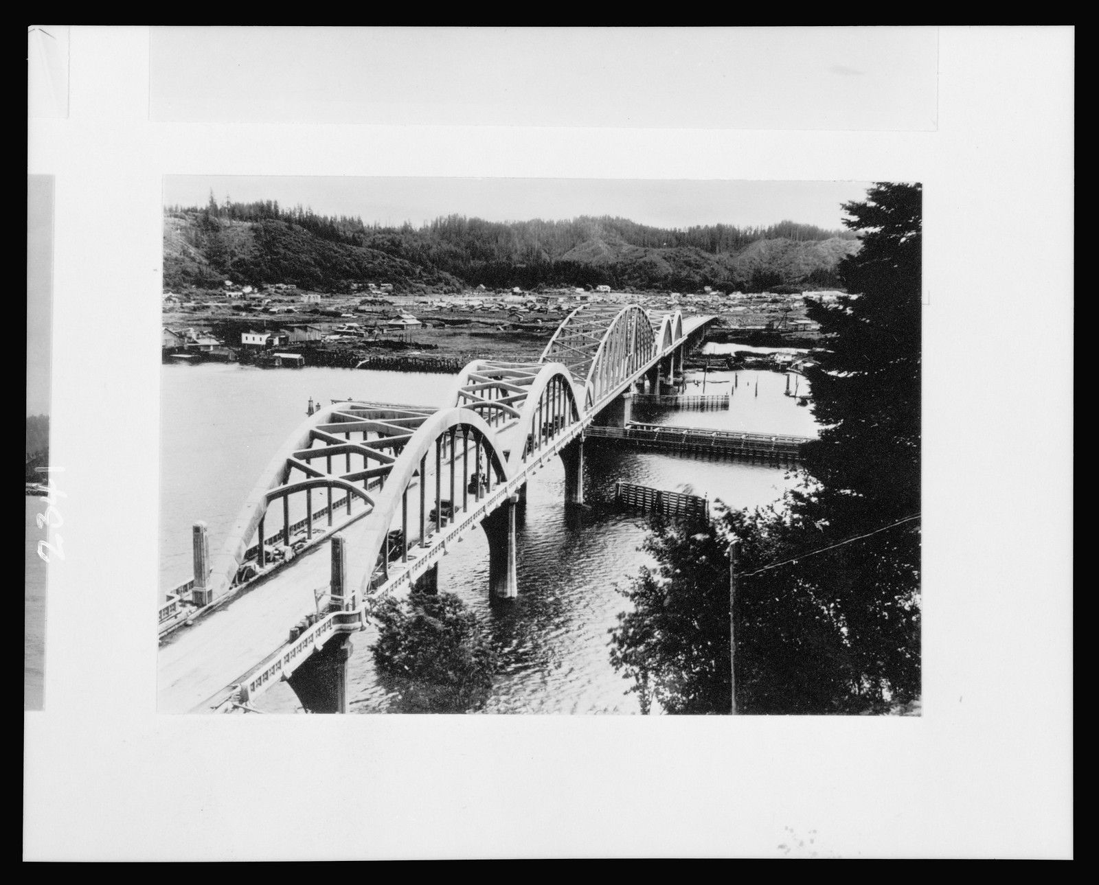 Coast bridges, State of Oregon, 1939 — historic photograph