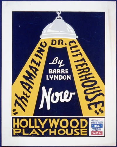 The amazing Dr. Clitterhouse by Barre Lyndon