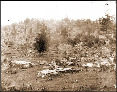 Gettysburg Pa. View of Little Round Top