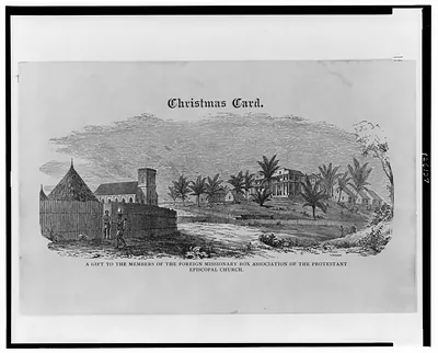 Christmas card--A gift to the members of the Foreign Missionary Box Association of the Protestant Episcopal Church