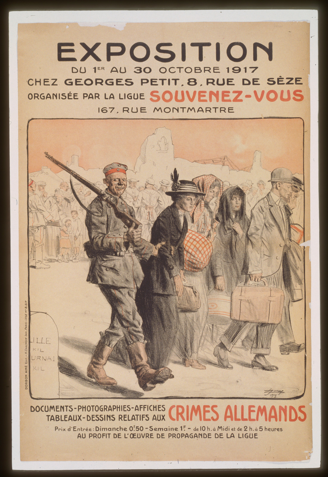 Exposition du 1er au 30, 1917 — historic image