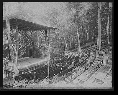 Rustic theatre, Riverton Park, Portland, Me.