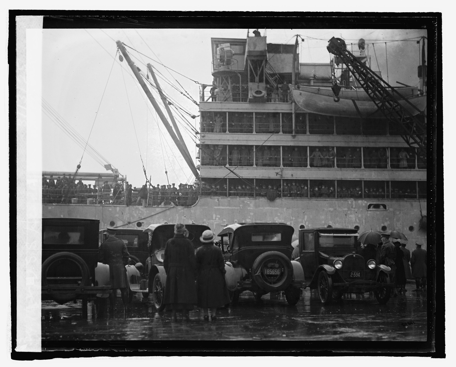 U.S.S. Henderson at Quantico, 3/13/25, [19]25 March 13. — historic photograph