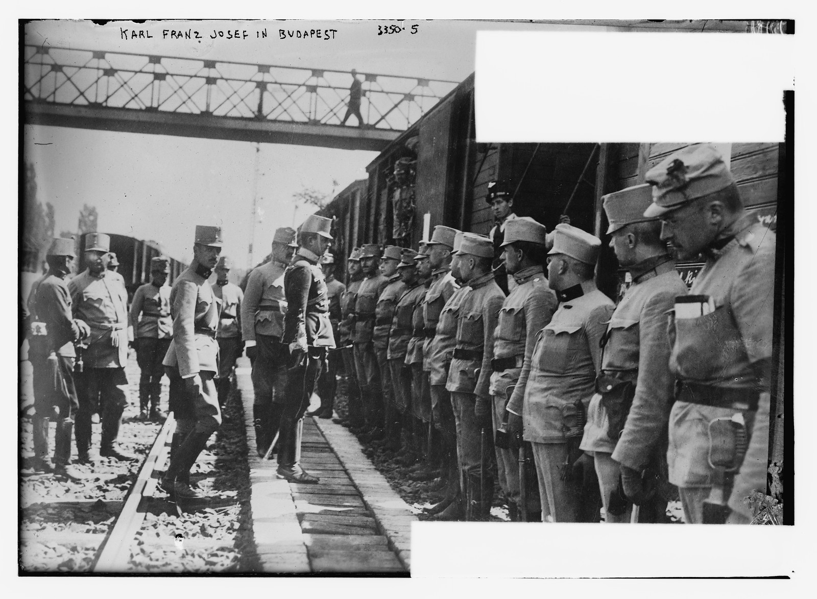 Karl Franz Josef in Budapest, n/a — historic photograph