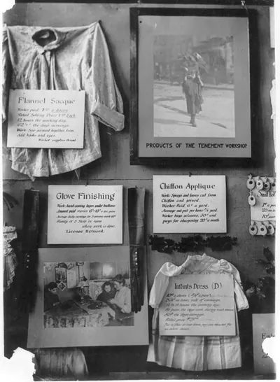 Part of exhibit, N.Y.C.L. and Consumers League. Location: New York, New York (State)