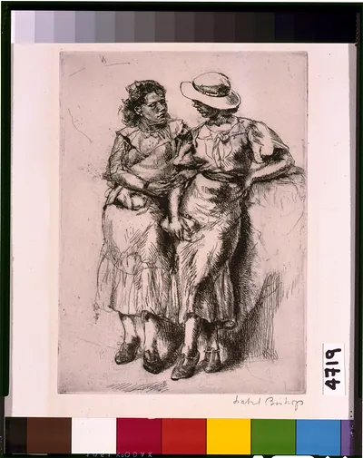 [At the noon hour] / Isabel Bishop.