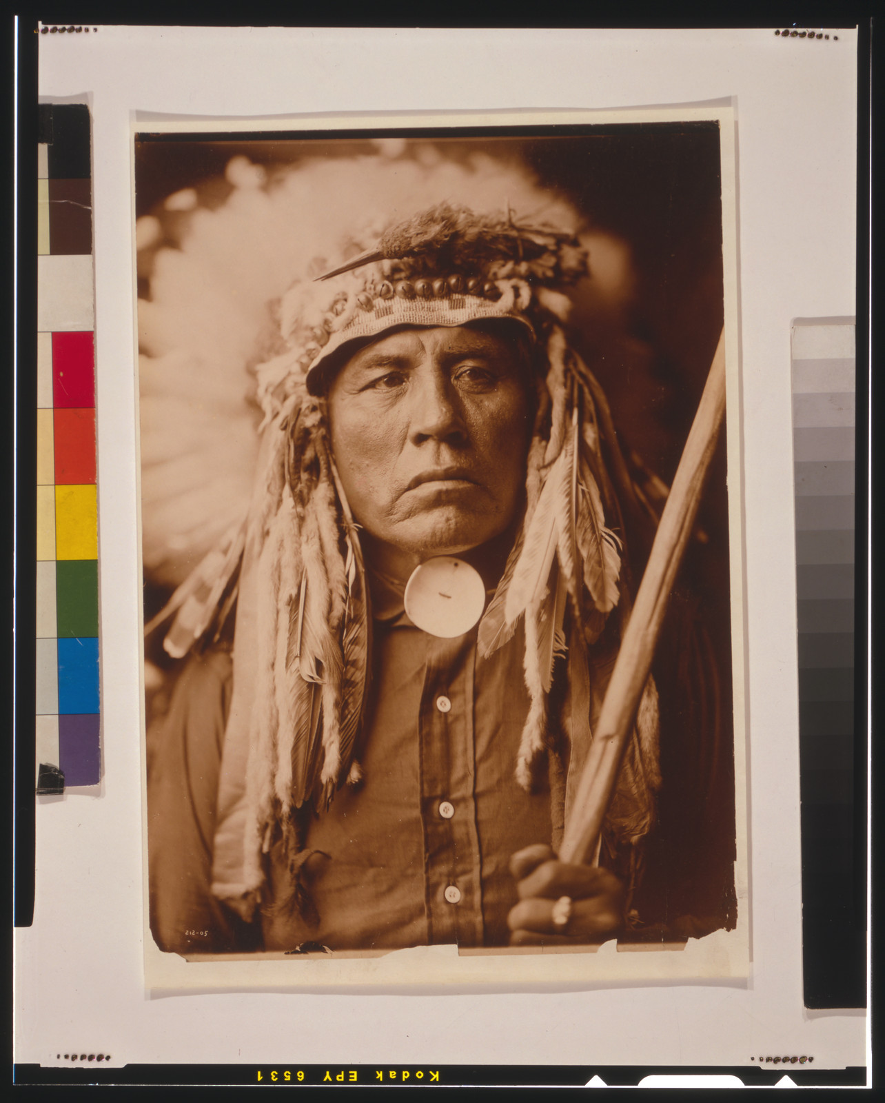 Curley--Apsaroke, c1905. — historic photograph