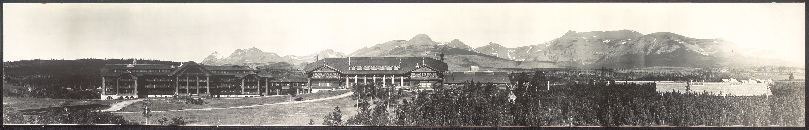 Glacier Park at Sun Rise, Montana, 1916, 1916 — historic image