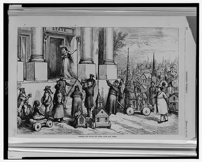 Church and state - No Union upon any terms / Th. Nast.
