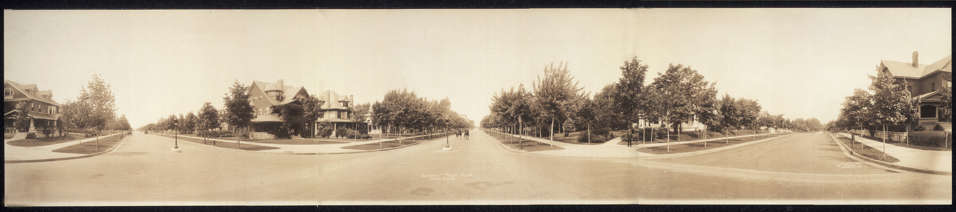Linwood Paseo Kansas City, Missouri, 1909, 1909 — historic image
