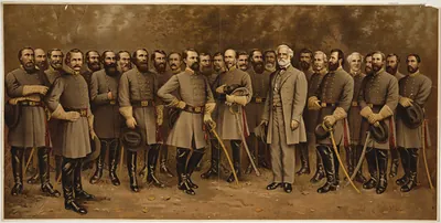Lee and his generals / W. B. Matthews, pr., Washington, D.C.