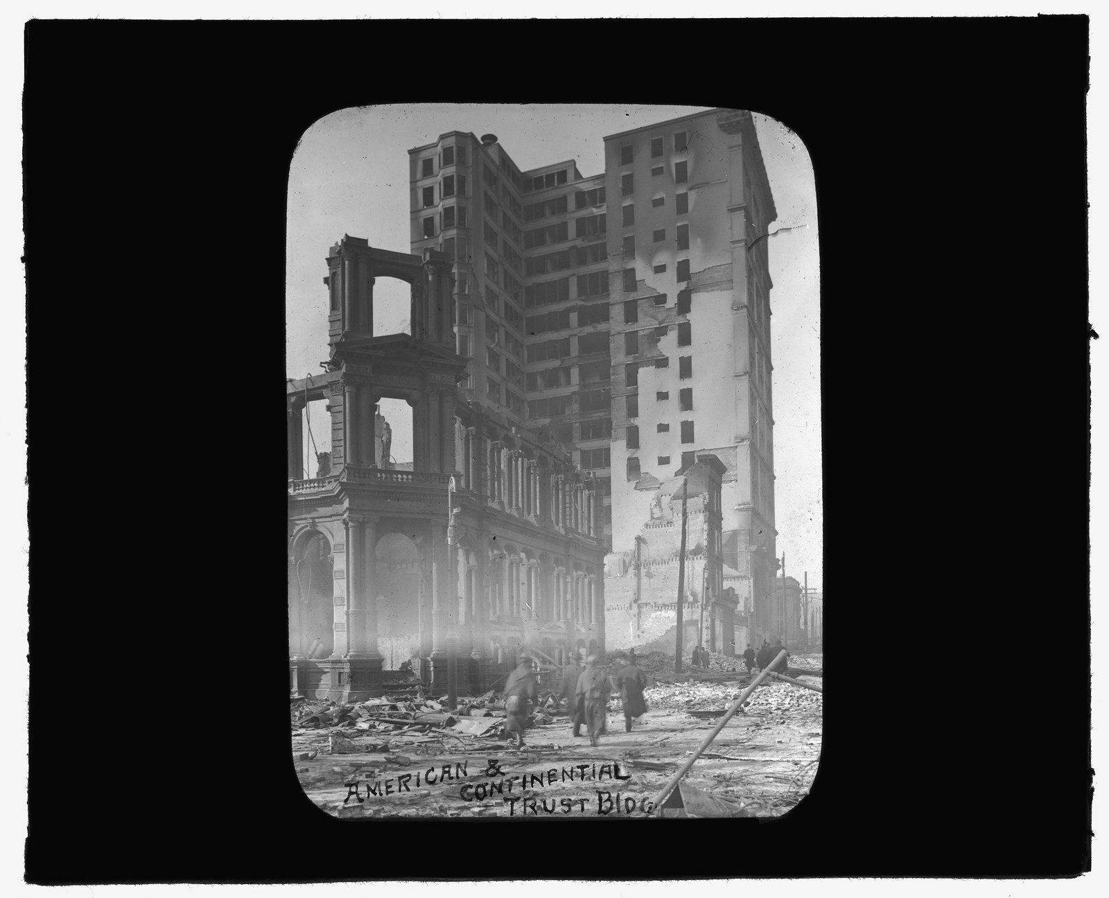 [Baltimore fire, 1904] American & Continental Trust Bldg., [1904] — historic photograph