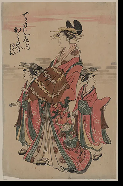 Antique Photo Print - Japanese Ukiyo-e print - Great Gift for History (3)