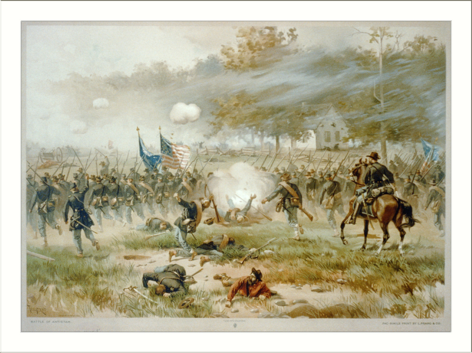 Battle of Antietam, c1887 Dec. 19. — historic print