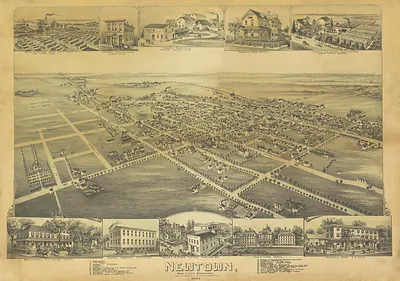 Newtown, Pennsylvania, 1893