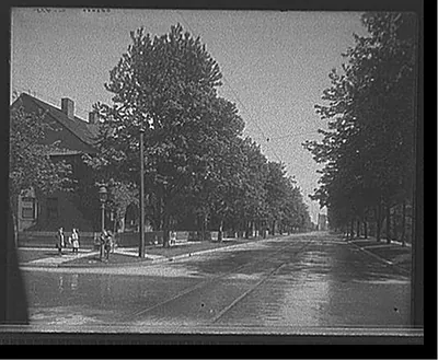 [Walkerville, Ont., Devonshire Road, looking south]