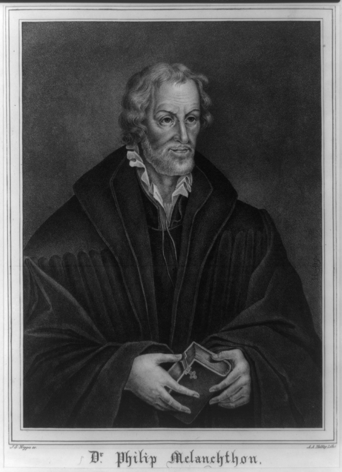 Dr. Philip Melanchthon, c1833. — historic print