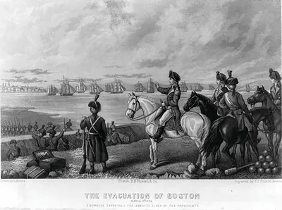 The Evacuation Of Boston, March 17, 1776
