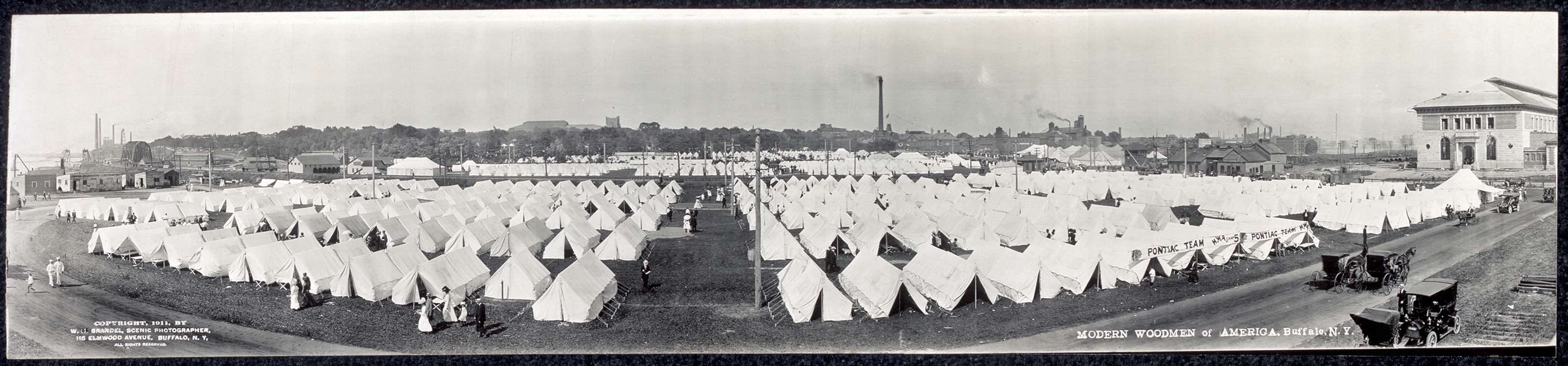 Woodmen of America Buiffalo, New York, 1911, 1911 — historic image