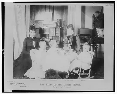 The babes of the White House / photographed by Miss Johnston, Washington, D.C.