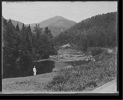 [Lake Placid, Whiteface Mountain from Wilmington Notch, Adirondacks, N.Y.]