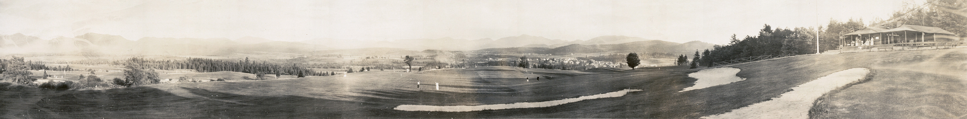 Panorama of Lake Placid, New York, 1914, 1914 — historic image