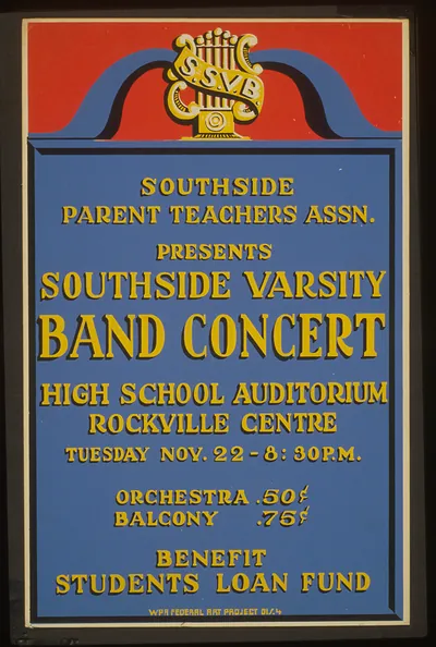 Southside Parent Teachers Assn. presents Southside Varsity Band concert high school a