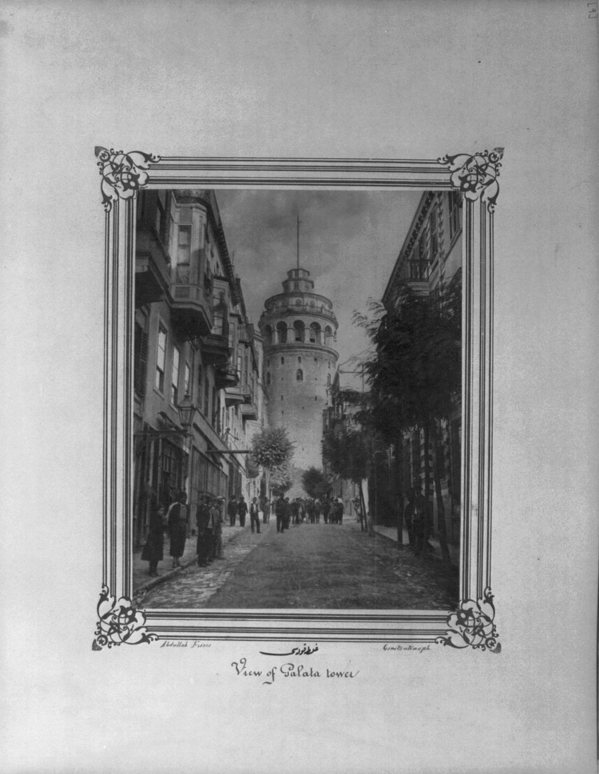 [The Galata Tower] / Abdullah Frères, Constantinople., [between 1880 and 1893] — historic photograph