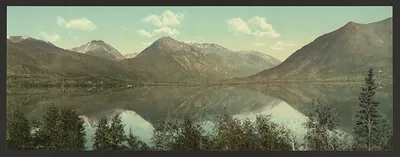 Colorado, the Upper Twin Lake
